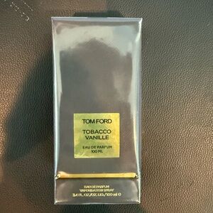 Tom Ford Tobacco Vanille Eau de Parfum in Brown and Gold. (100 ml) New.